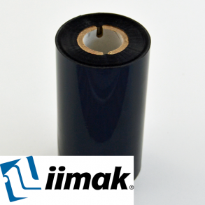 TTR fargebnd til etikettskriver 110 mm x 300 m Wax / Resin