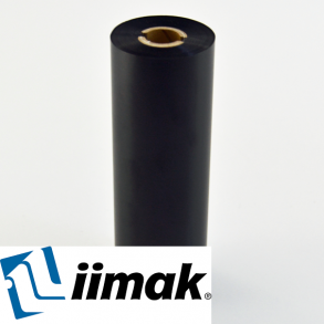 TTR fargebnd til etikettskriver 110 mm x 74 m Wax