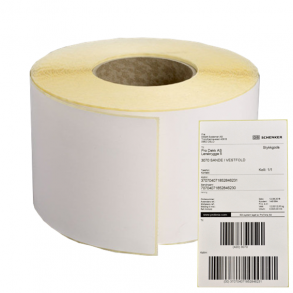 Fraktetikett termo 102x192 mm p rull