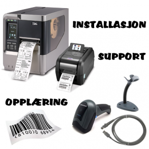 Hjelp til installasjon, opplring og support