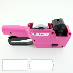 Prismaskin med 1 linje, Open C8 Rosa