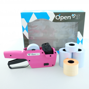 Pakketilbud prismaskin med 1 linje, Open C8 Rosa