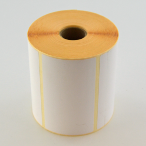 Thermo etikett p rull, 100x57 mm, perm. lim