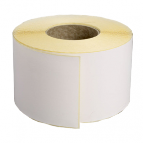 Thermo etikett p rull (fraktetikett), 102x192 mm, perm. lim