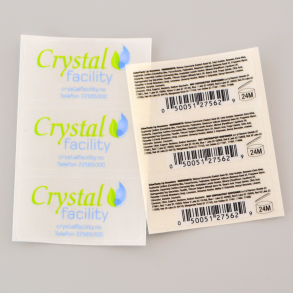 Transparente etiketter